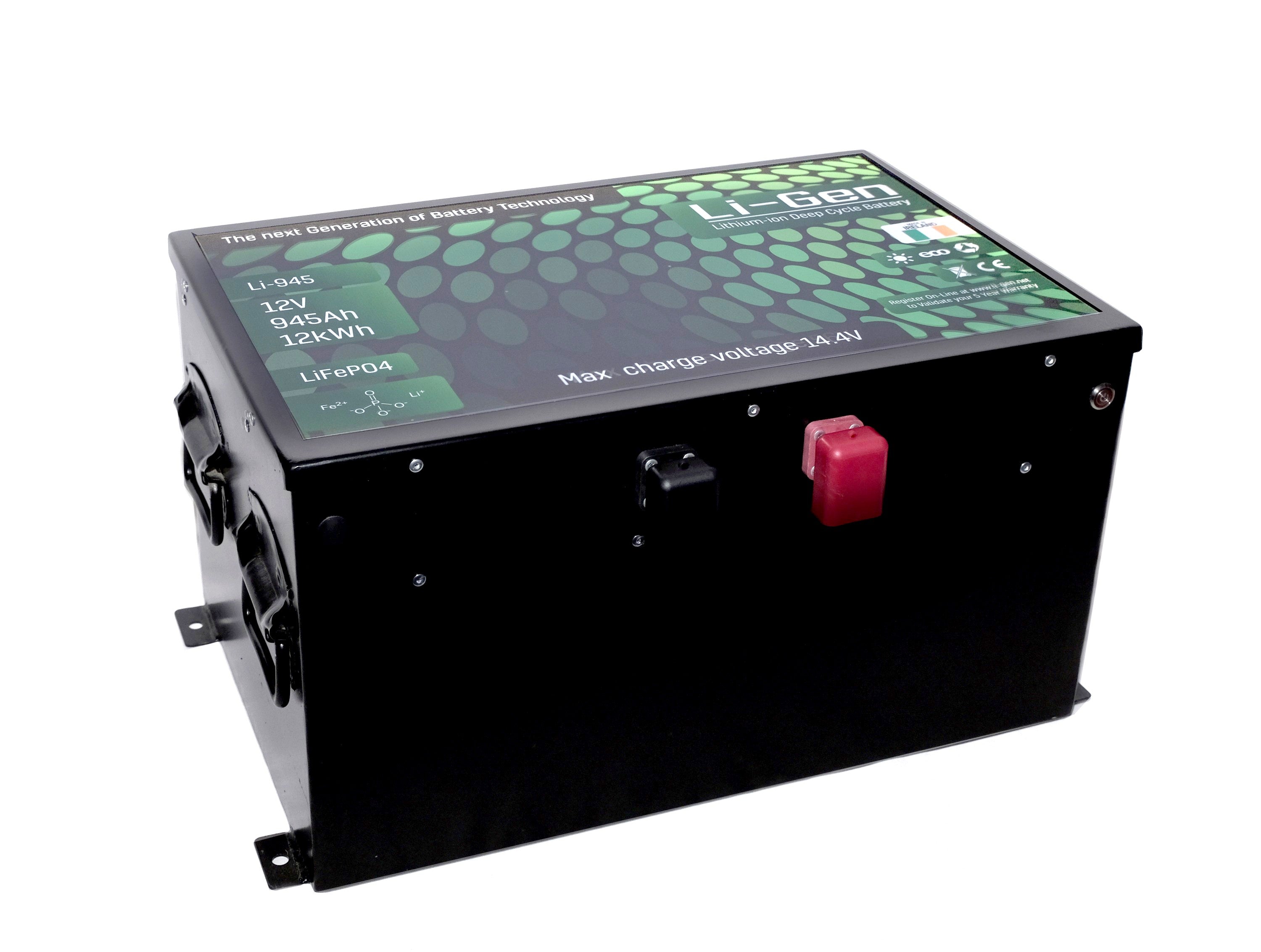 (LiFePO4) Li-ion Battery | 12 V 945 Ah Lithium Iron Phosphate Battery