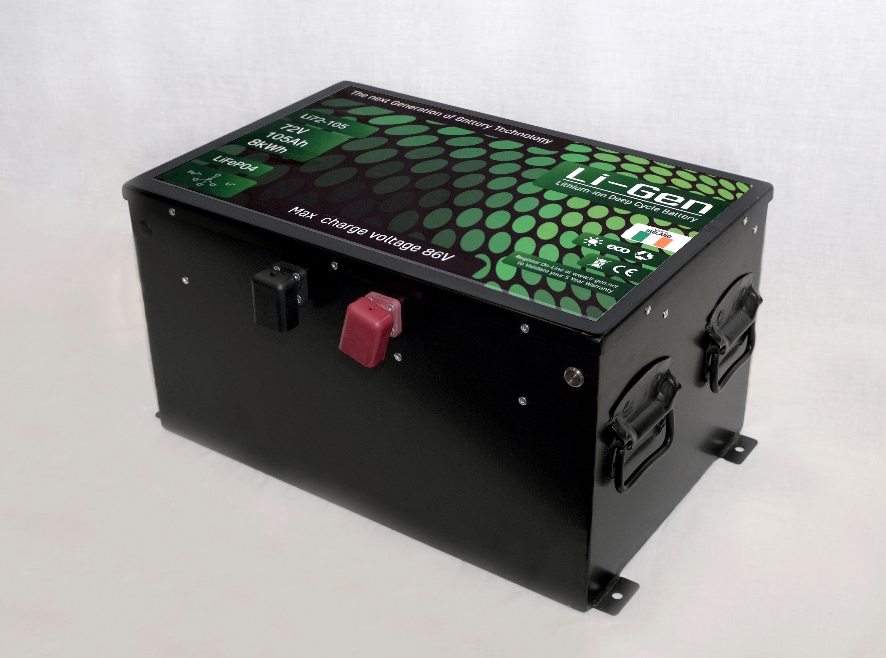(LiFePO4) Li-ion Battery | 72 V 105 Ah Lithium Iron Phosphate Battery