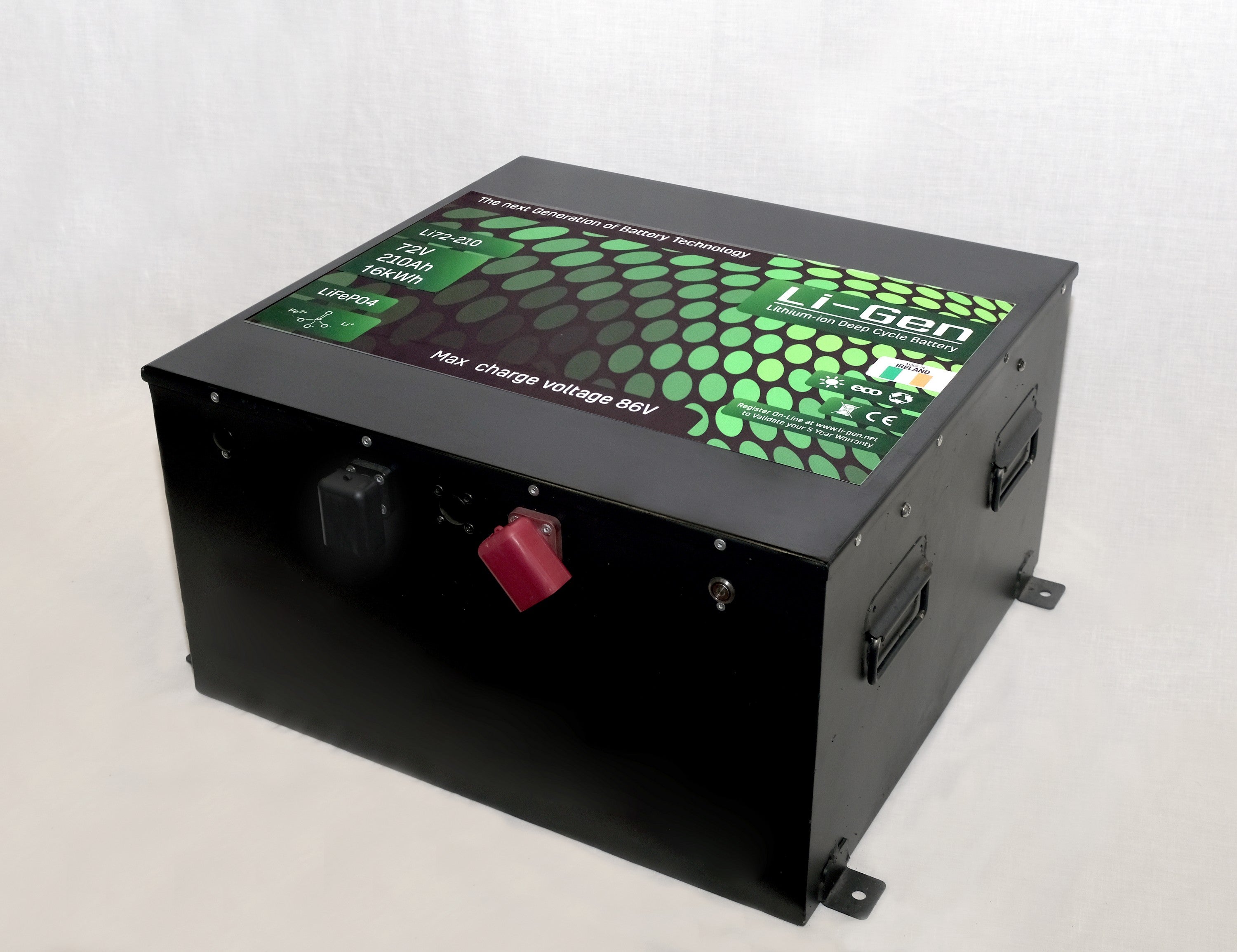 (LiFePO4) Li-ion Battery | 72 V 210 Ah Lithium Iron Phosphate Battery